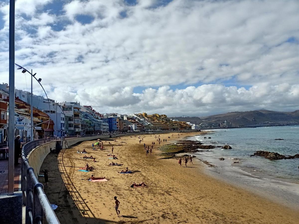 Estudio Vacacional W&G Las Canteras Con Bonitas Vistas Al Mar Las Palmas de Gran Canaria Luaran gambar
